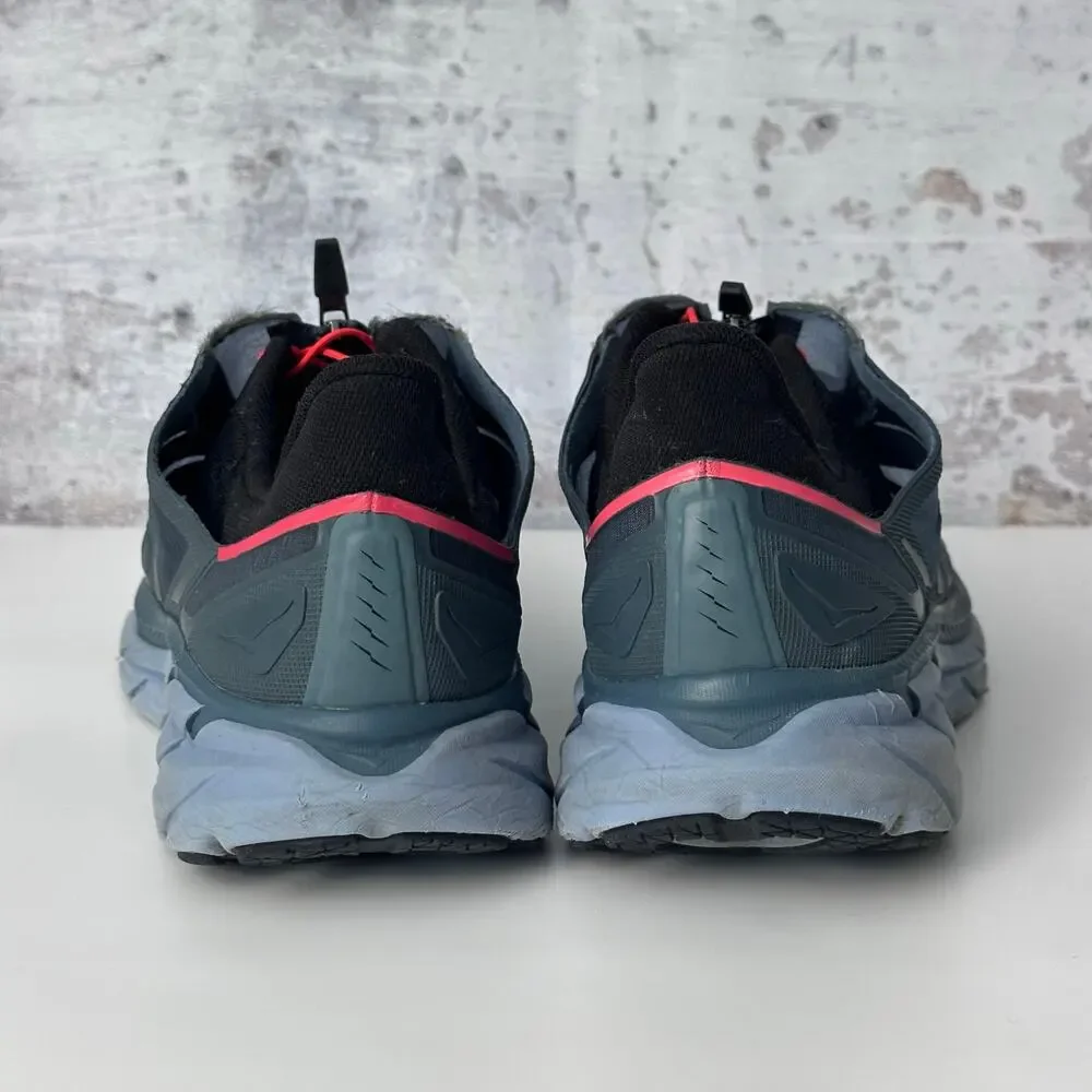 HOKA One One Project Clifton Sneakers - Blue, Gray, Pink